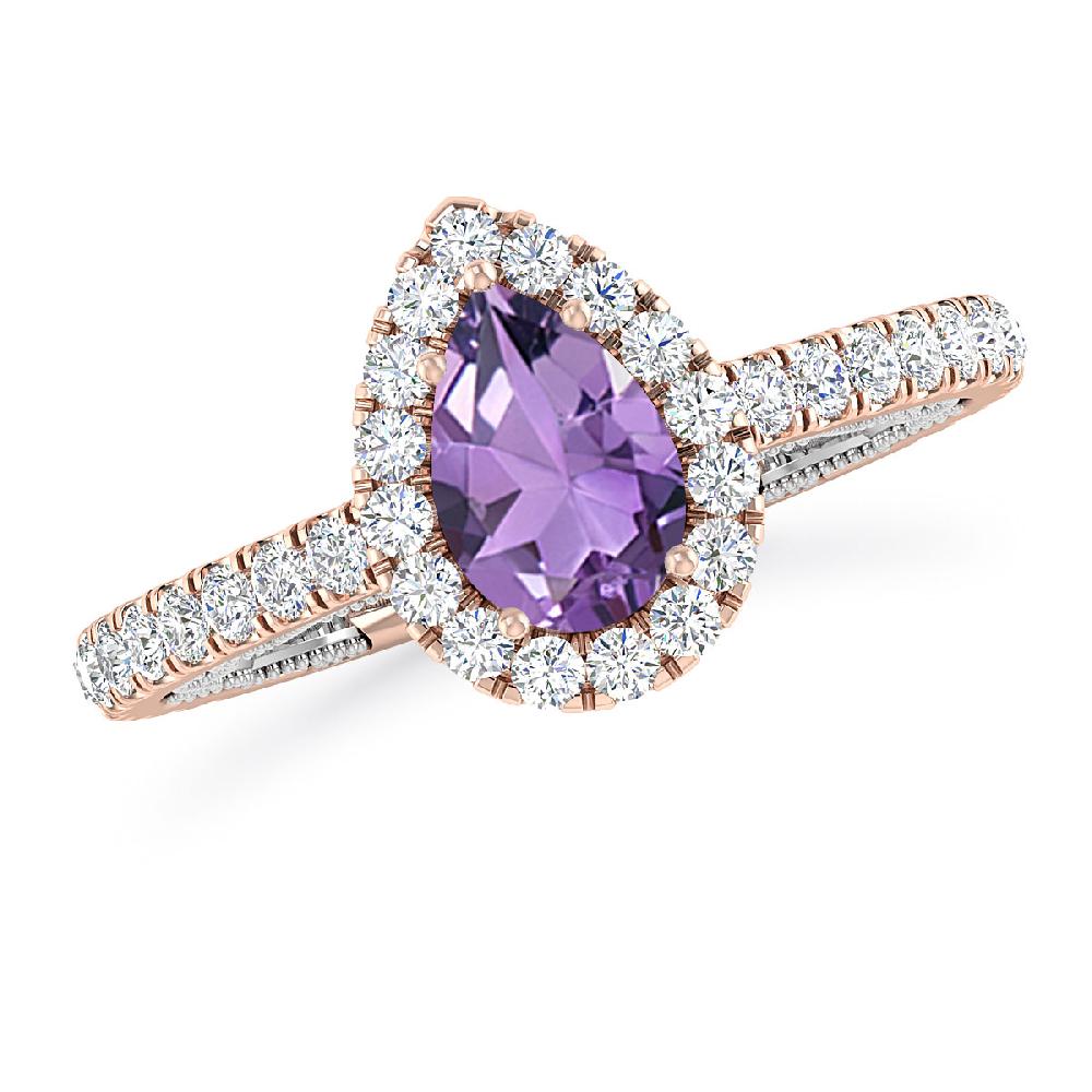Rose Gold - Amethyst