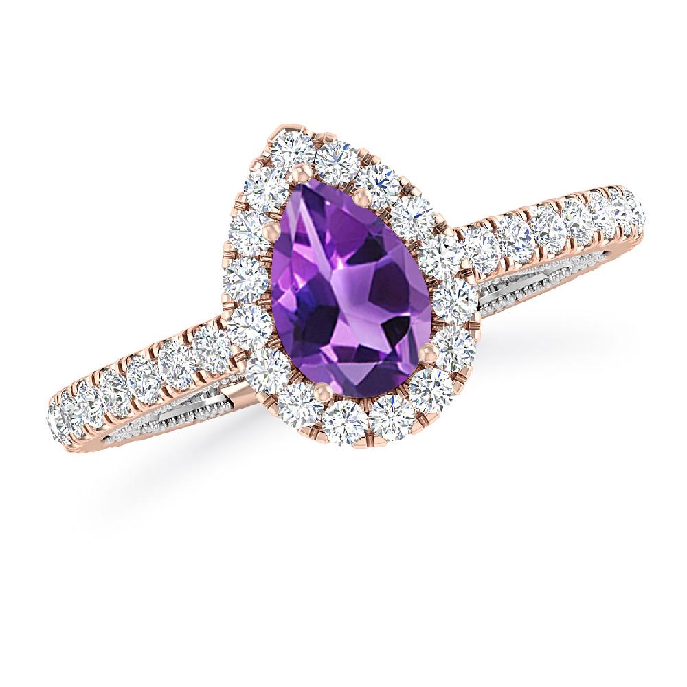 Rose Gold - Amethyst