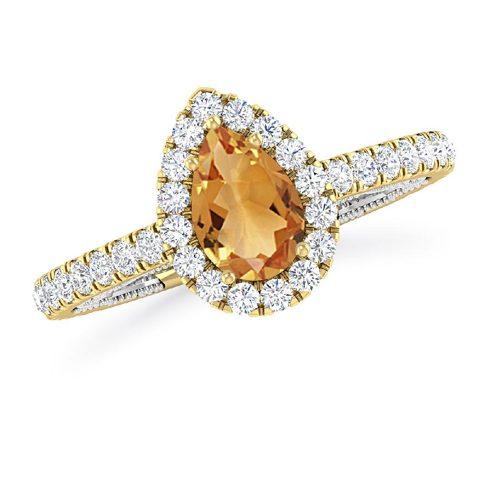 Yellow Gold - Citrine