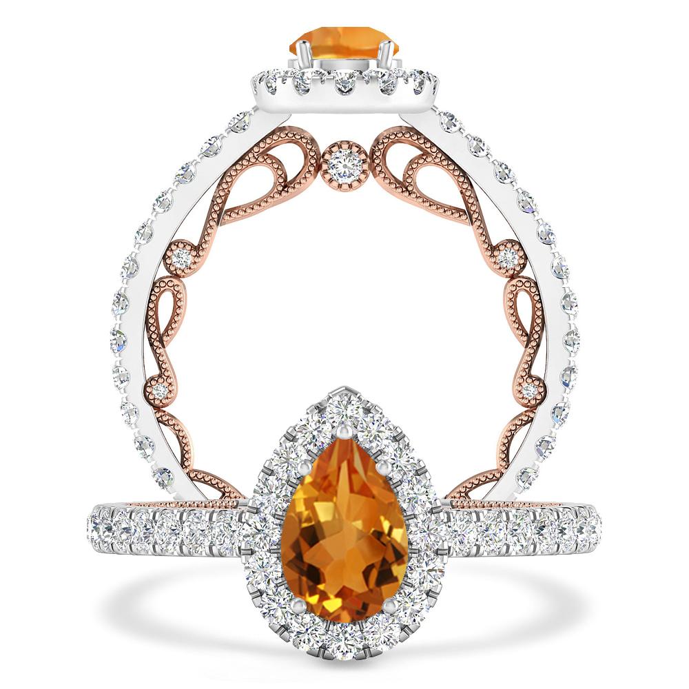White Gold - Citrine