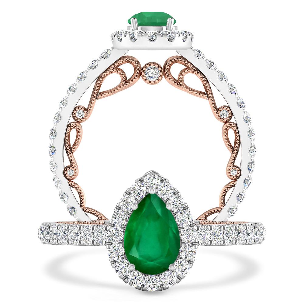 White Gold - Emerald