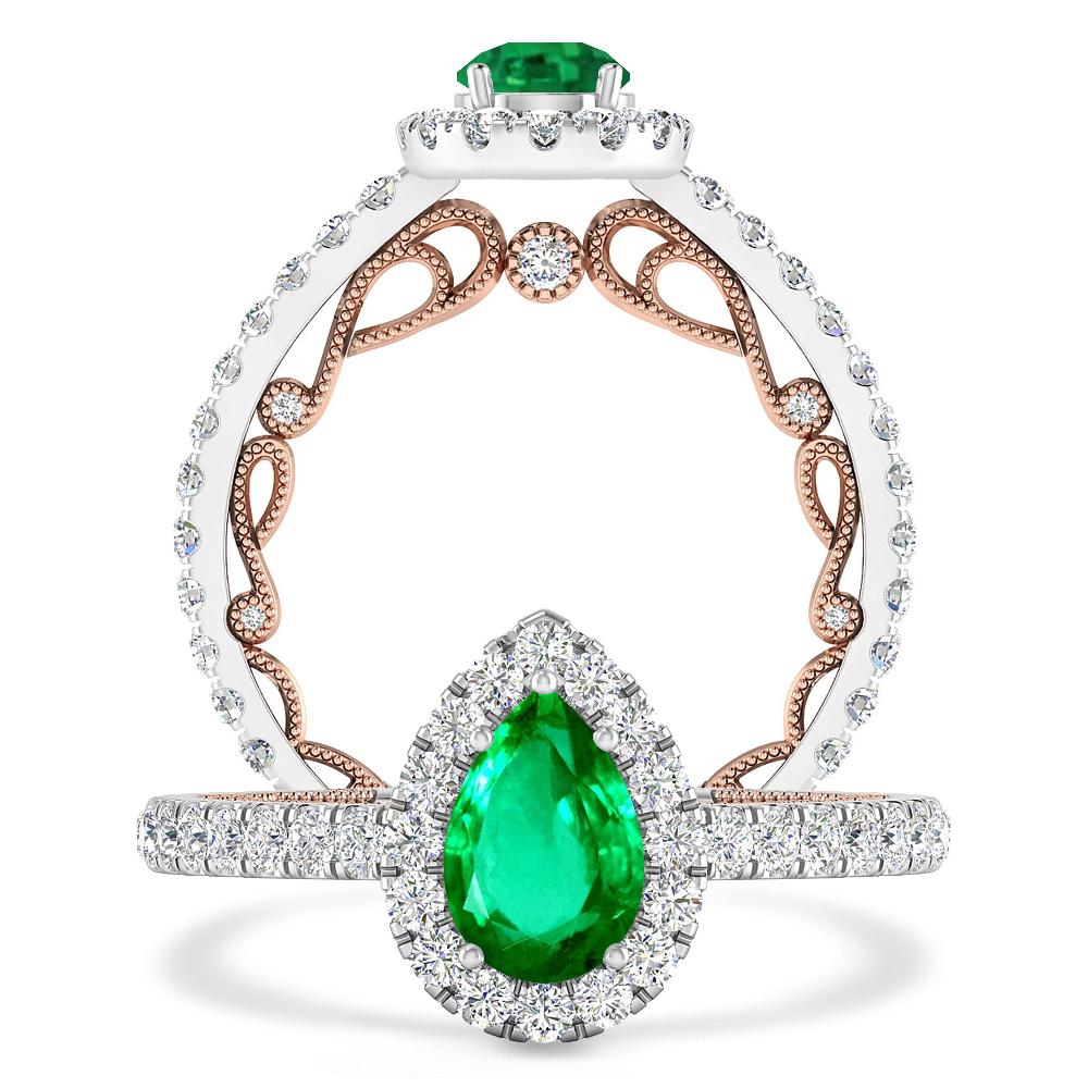 White Gold - Emerald