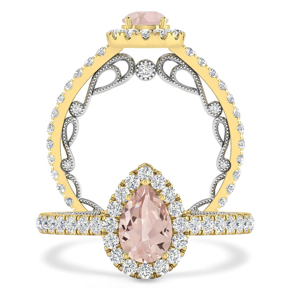 Yellow Gold - Morganite