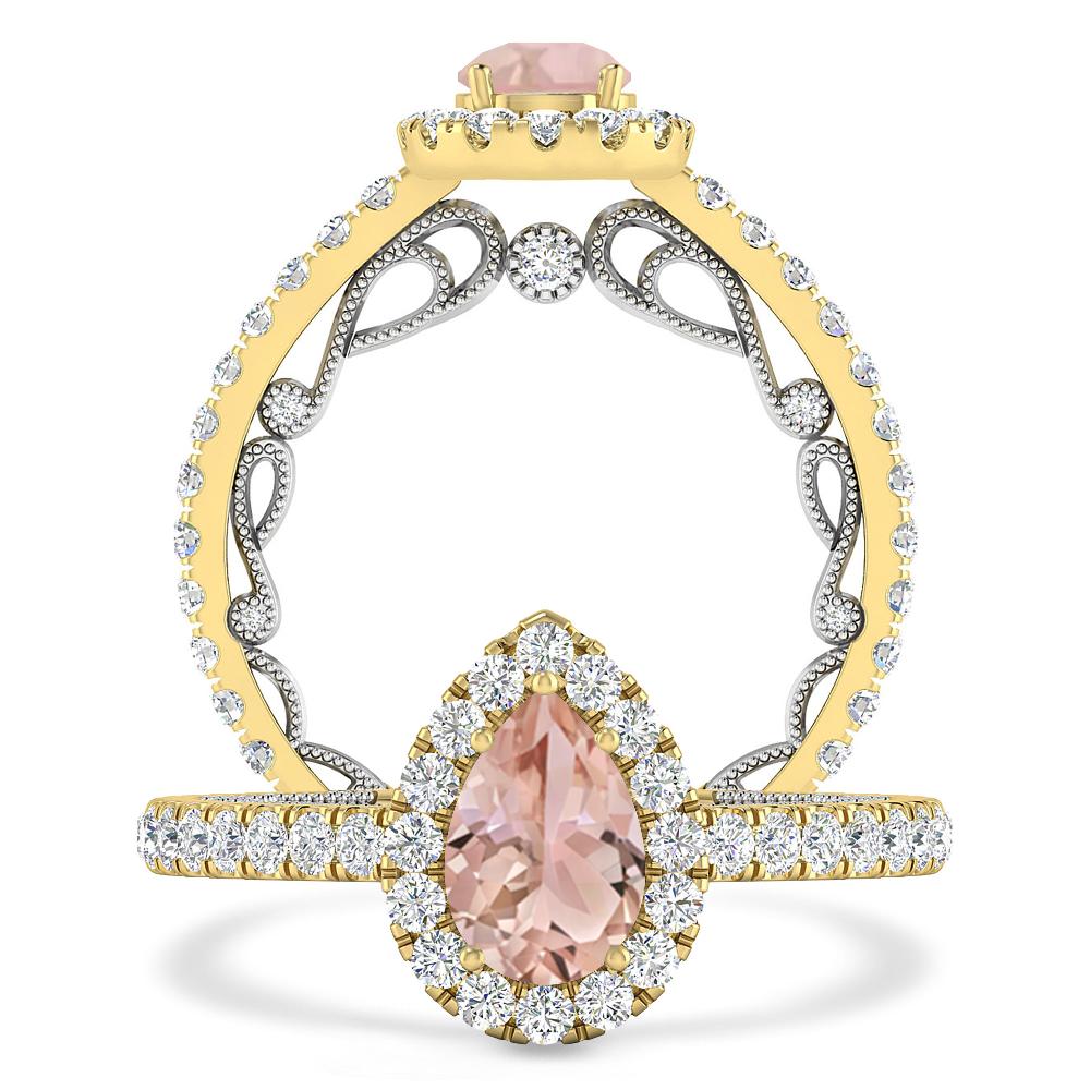 Yellow Gold - Morganite