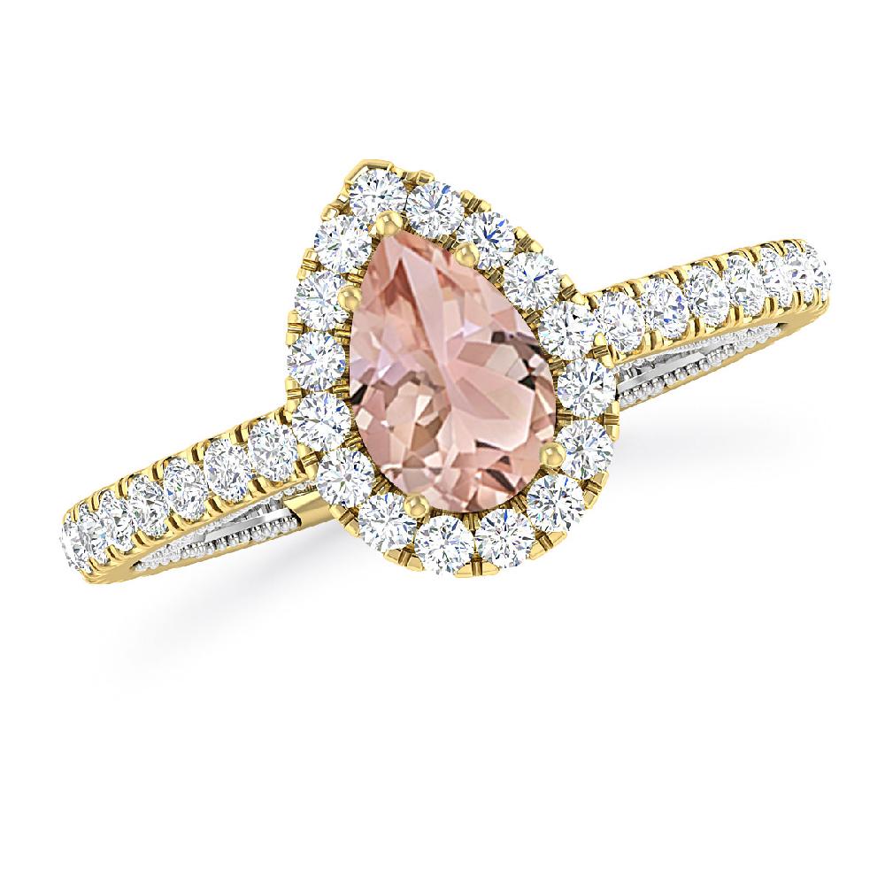 Yellow Gold - Morganite