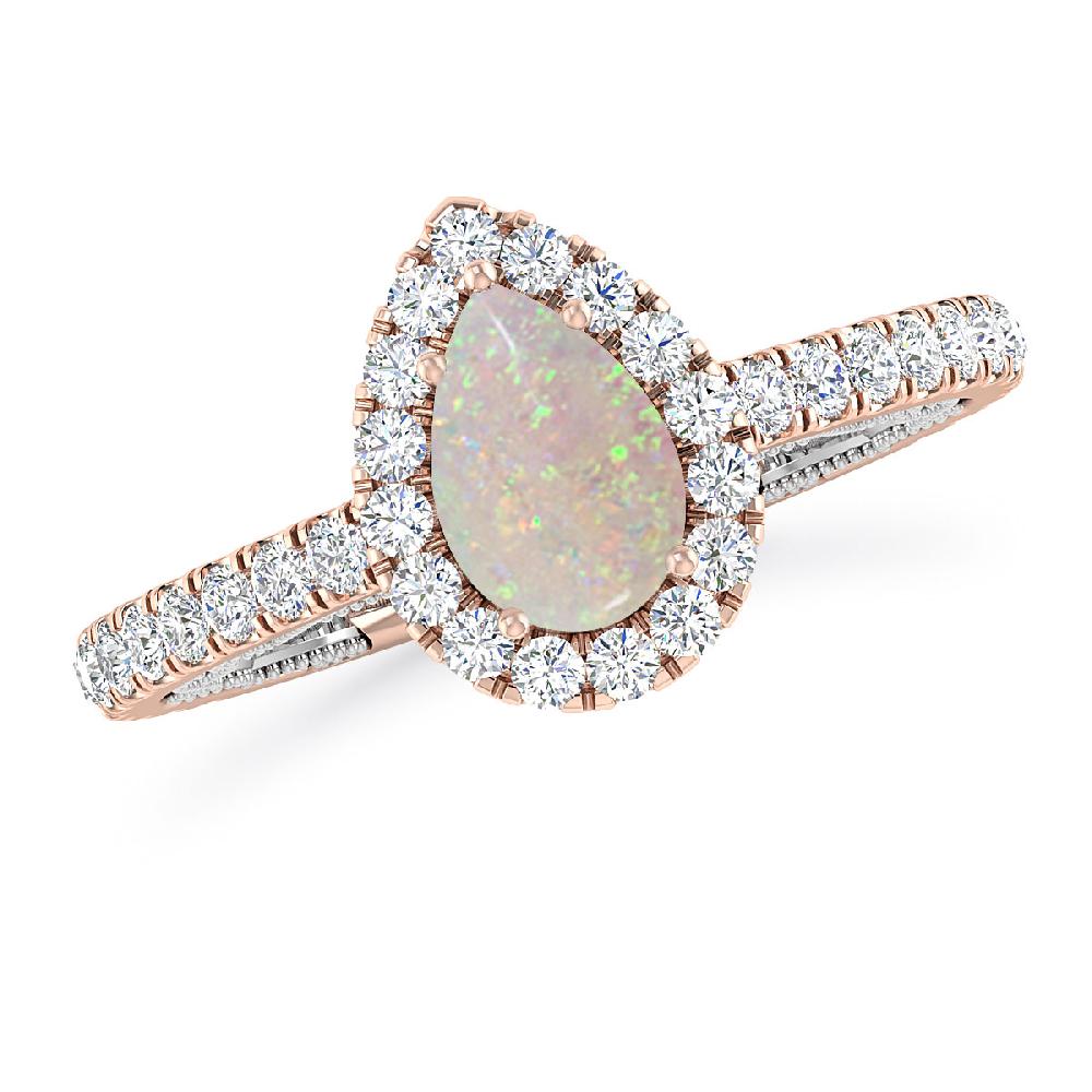 Rose Gold - Opal