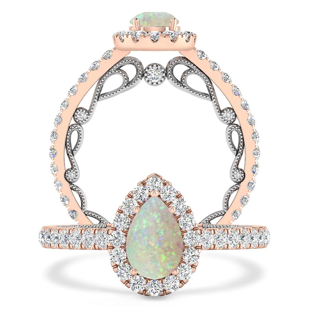 Rose Gold - Opal