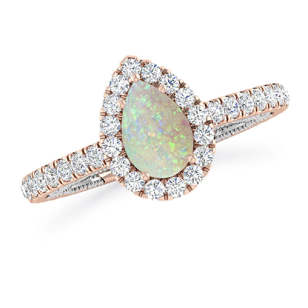 Rose Gold - Opal