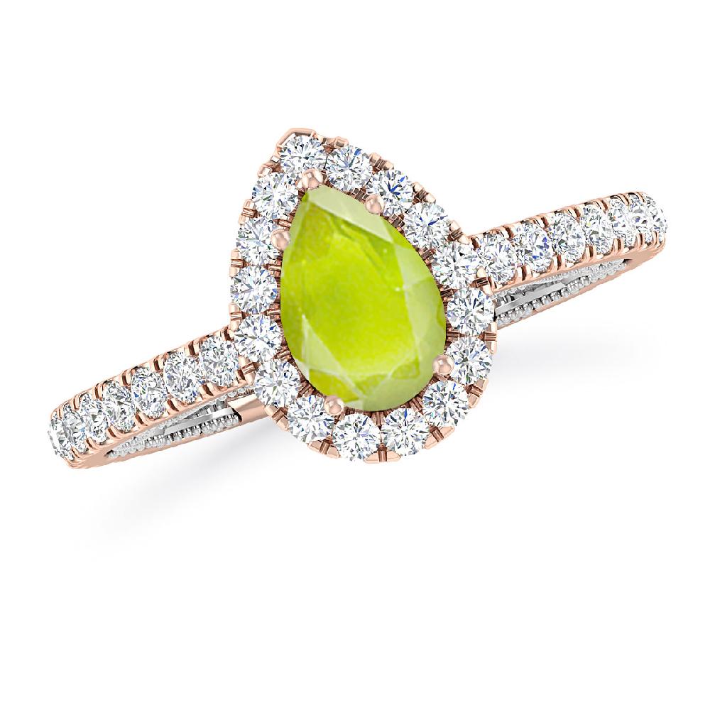 Rose Gold - Peridot