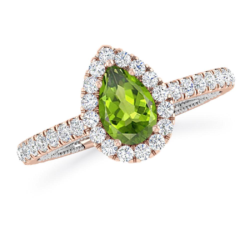 Rose Gold - Peridot