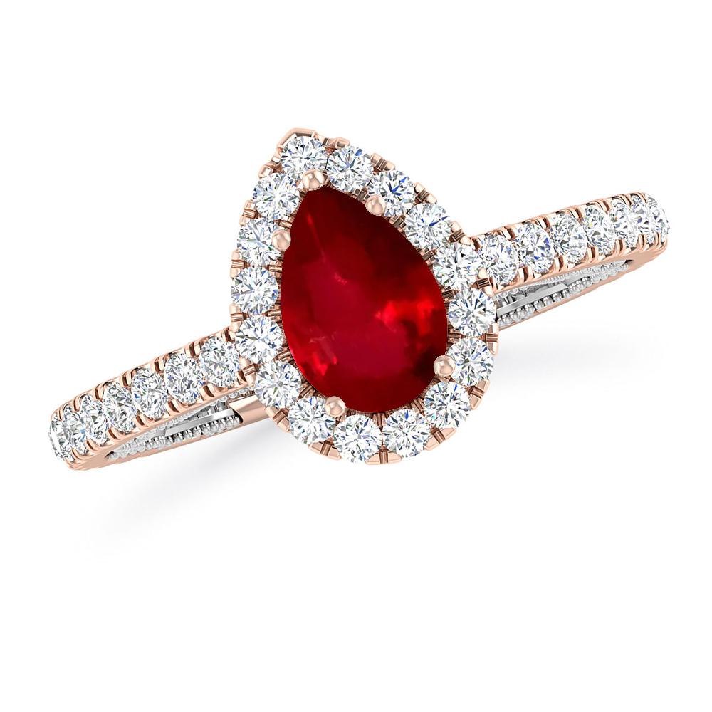 Rose Gold - Ruby