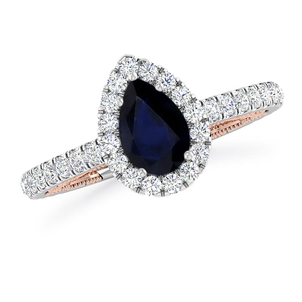 White Gold - Sapphire