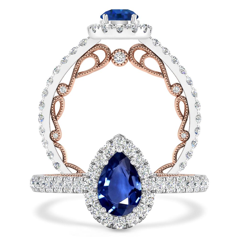 White Gold - Sapphire