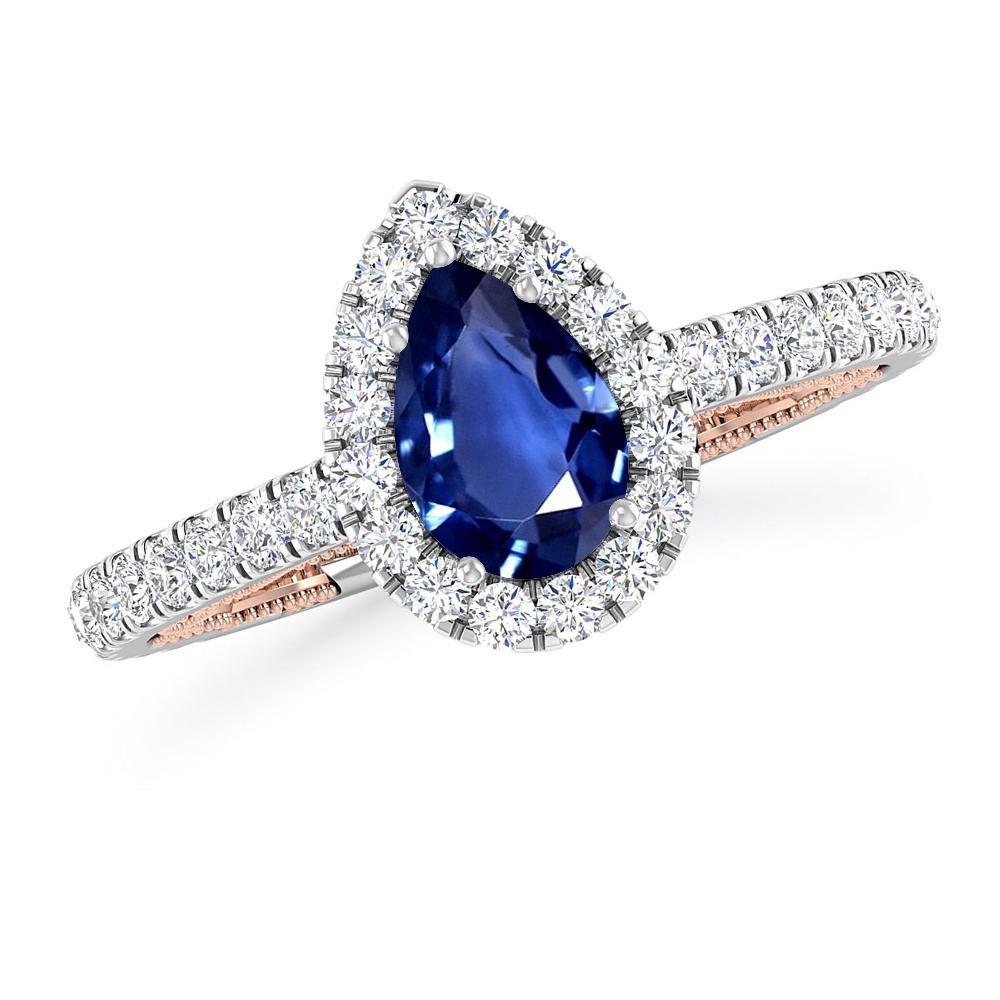 White Gold - Sapphire