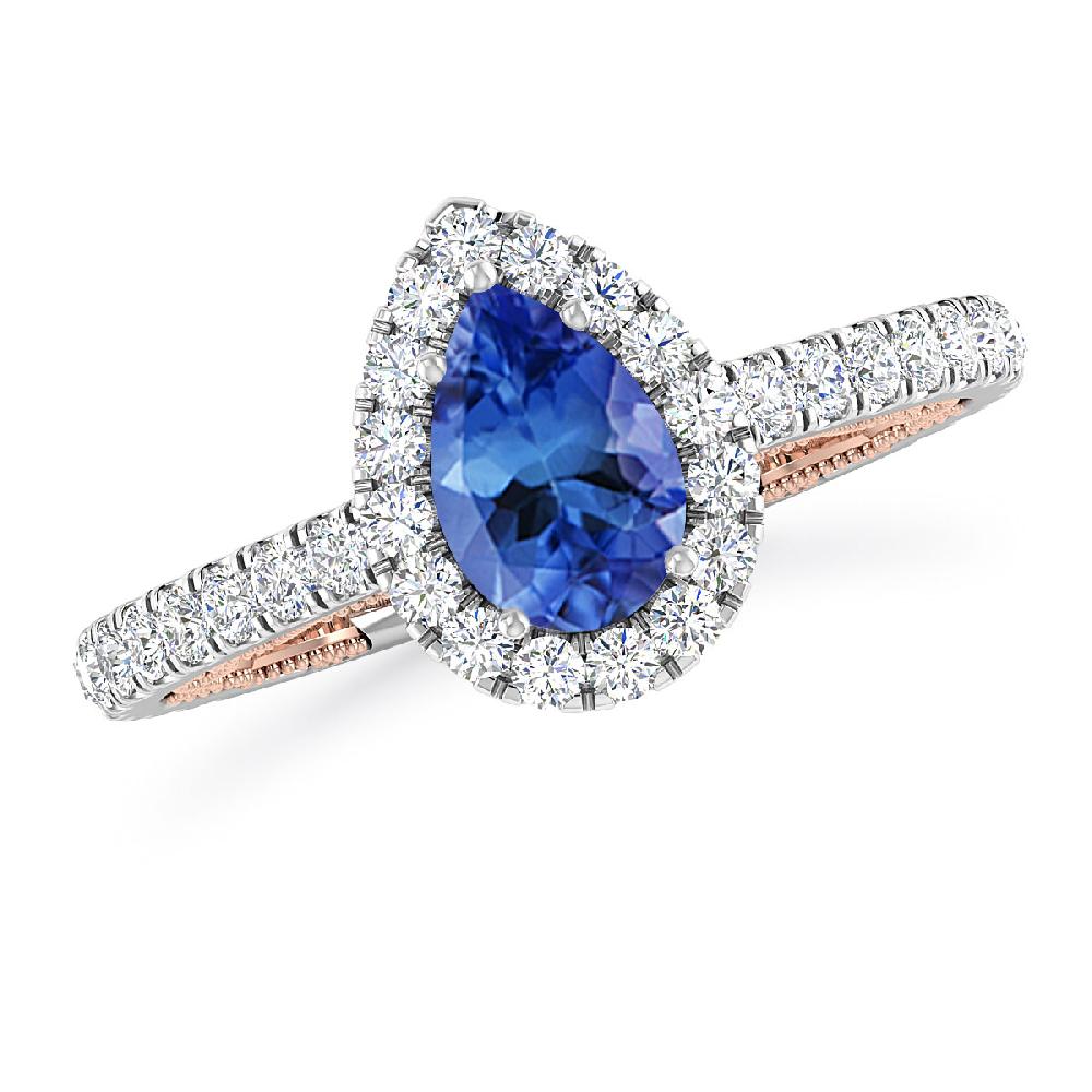 White Gold - Tanzanite