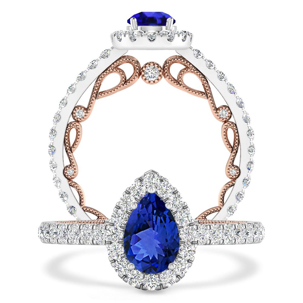 White Gold - Tanzanite