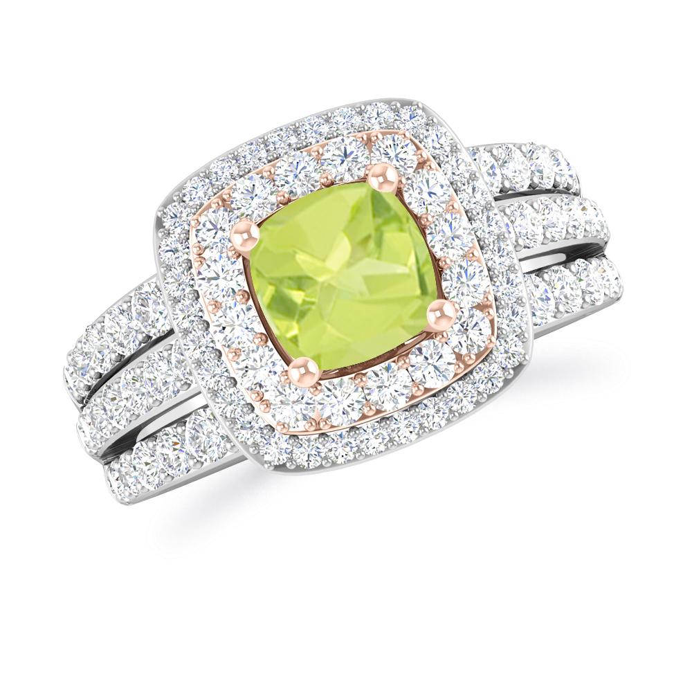 White Gold - Peridot