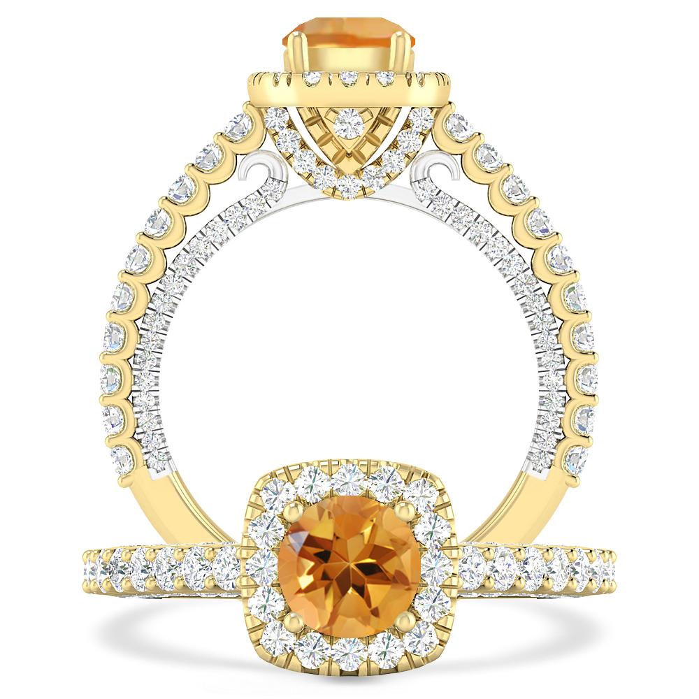 Yellow Gold - Citrine