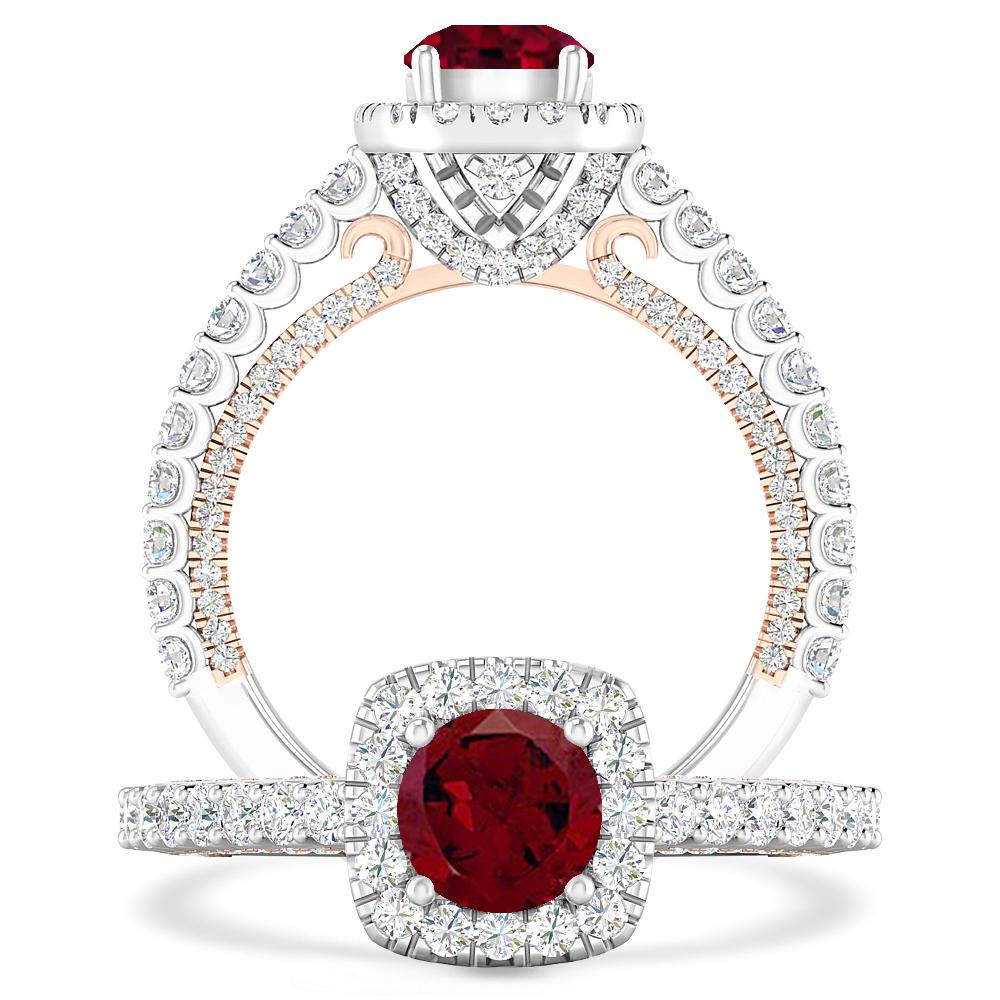 White Gold - Garnet