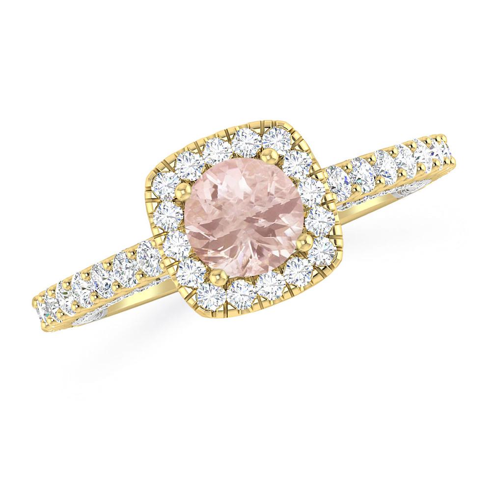 Yellow Gold - Morganite