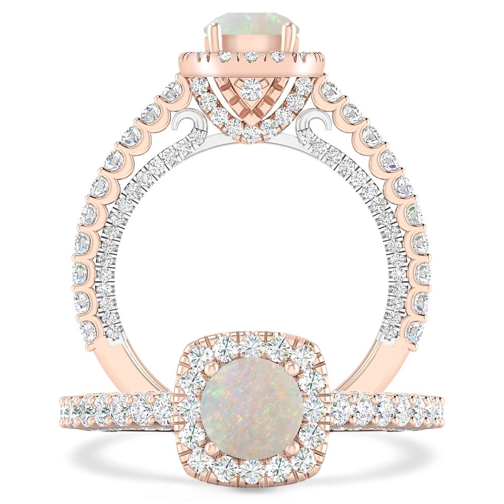 Rose Gold - Opal