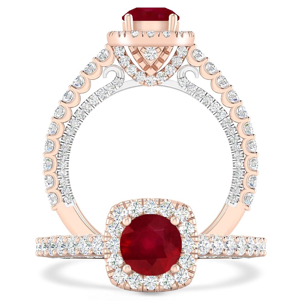 Rose Gold - Ruby