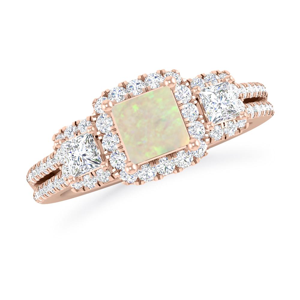 Rose Gold - Opal