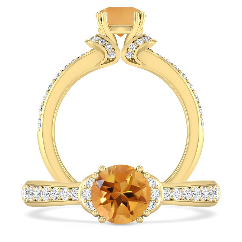 Yellow Gold - Citrine