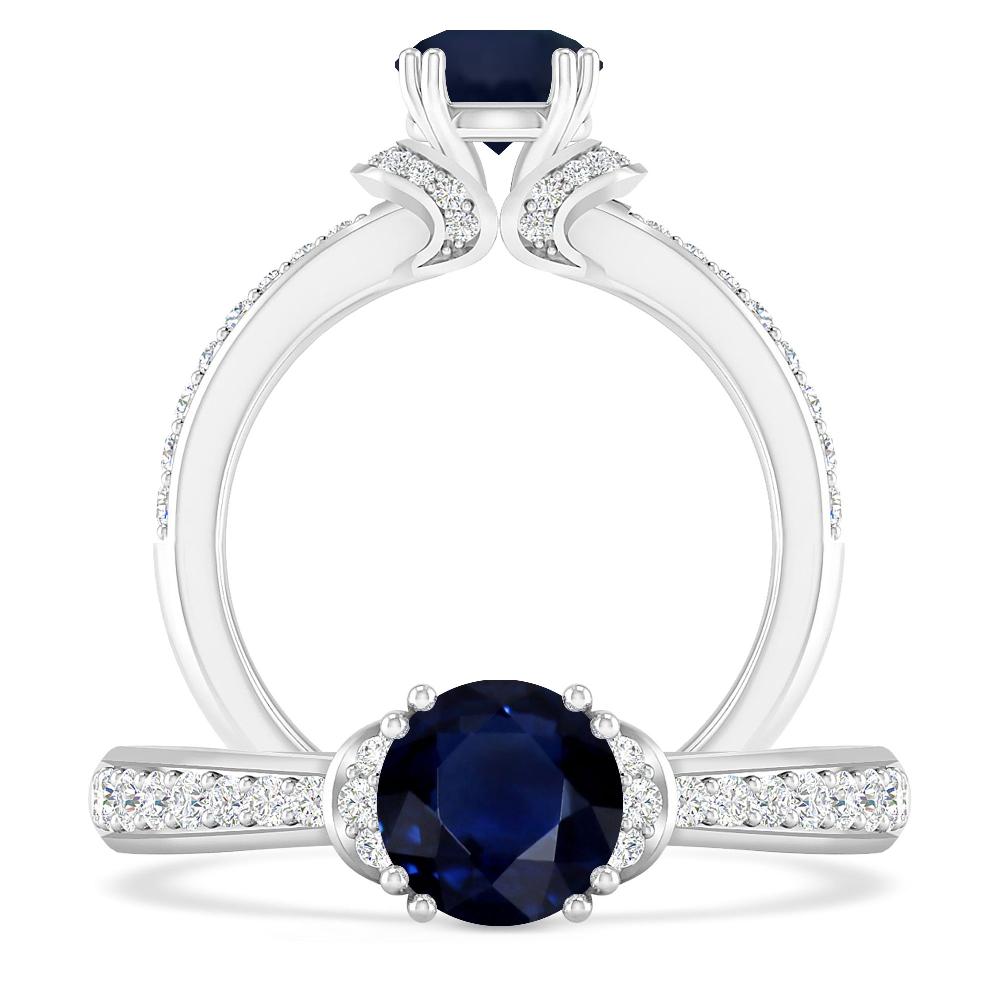 White Gold - Sapphire