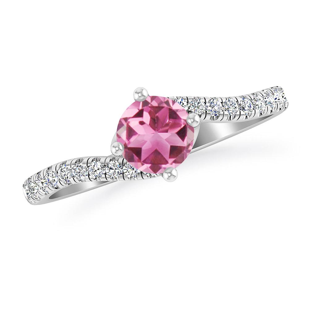 White Gold - Pink Tourmaline