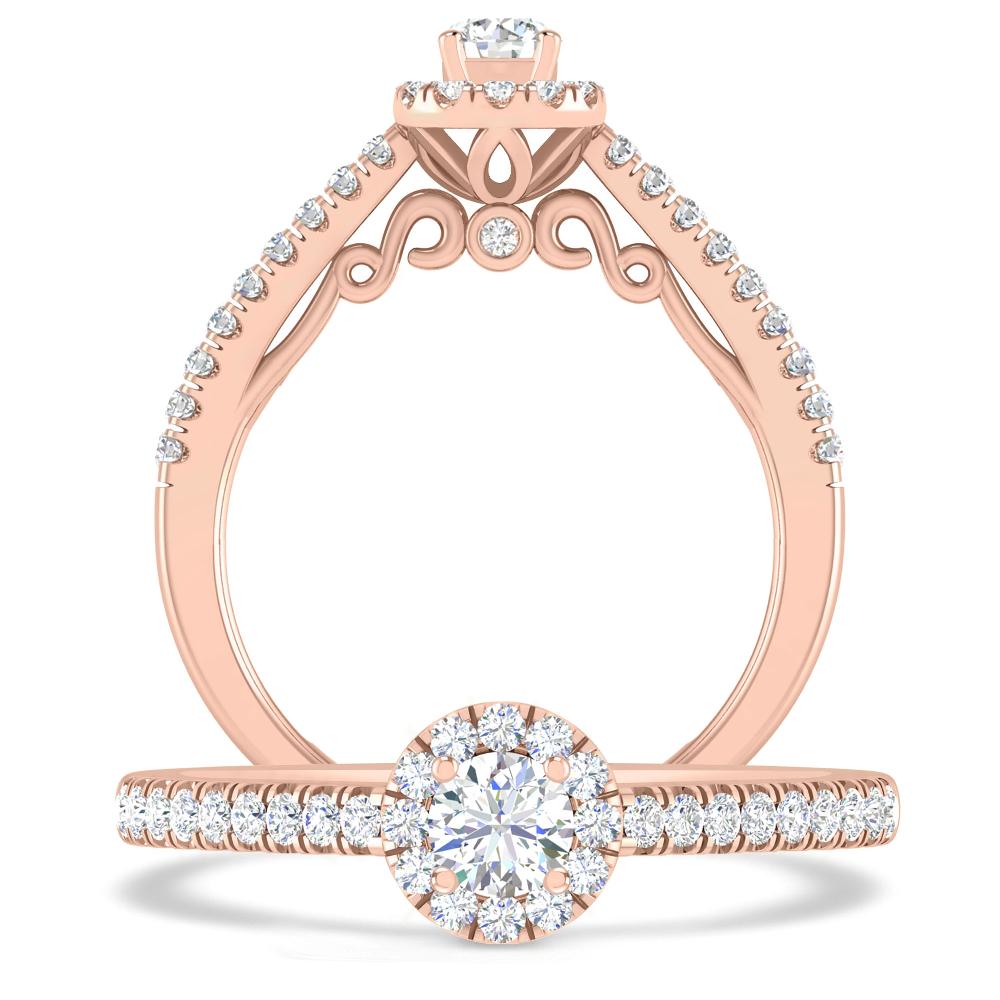 Rose Gold - Diamond
