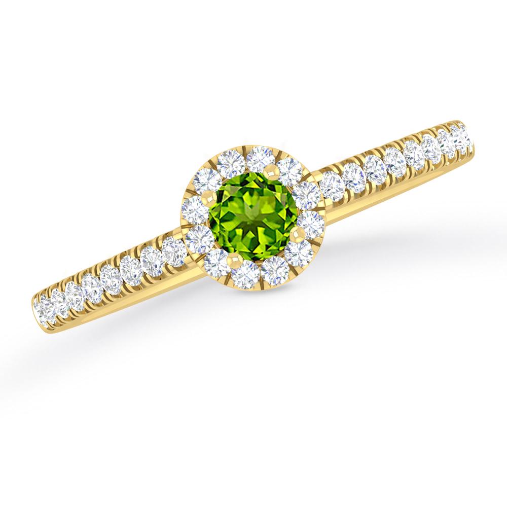 Yellow Gold - Peridot