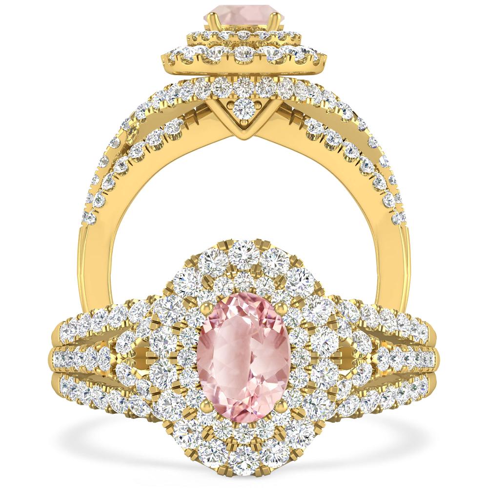 Yellow Gold - Morganite