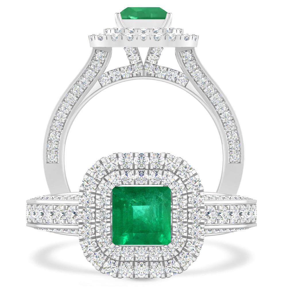 White Gold - Emerald