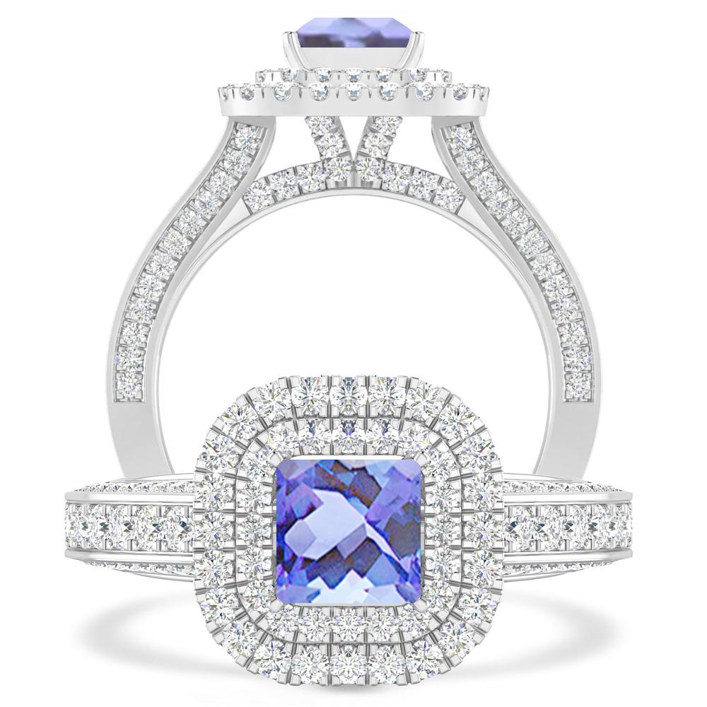 White Gold - Tanzanite