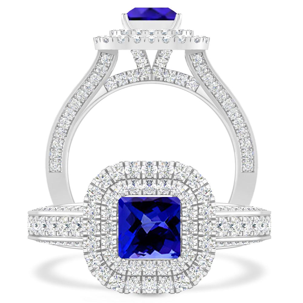 White Gold - Tanzanite