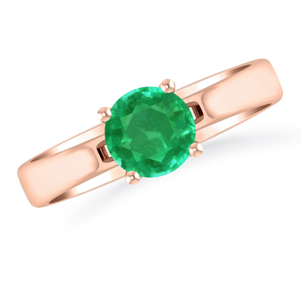 Rose Gold - Emerald