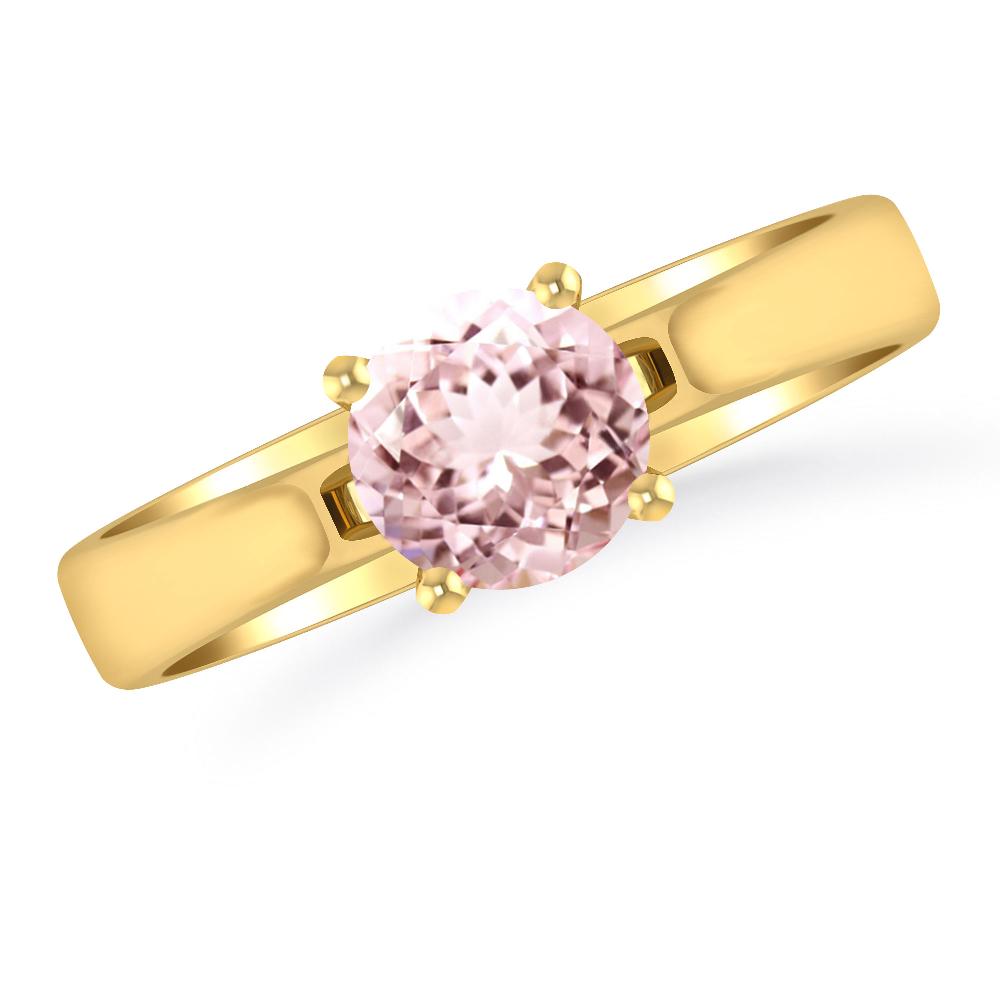 Yellow Gold - Morganite