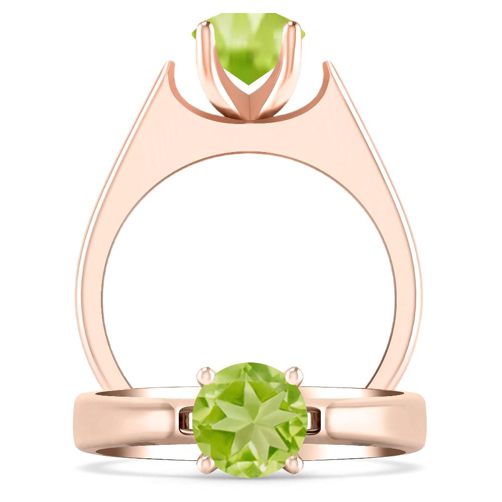 Rose Gold - Peridot