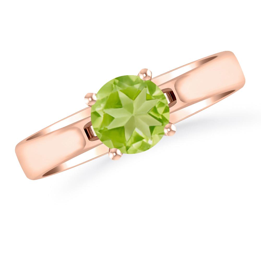 Rose Gold - Peridot