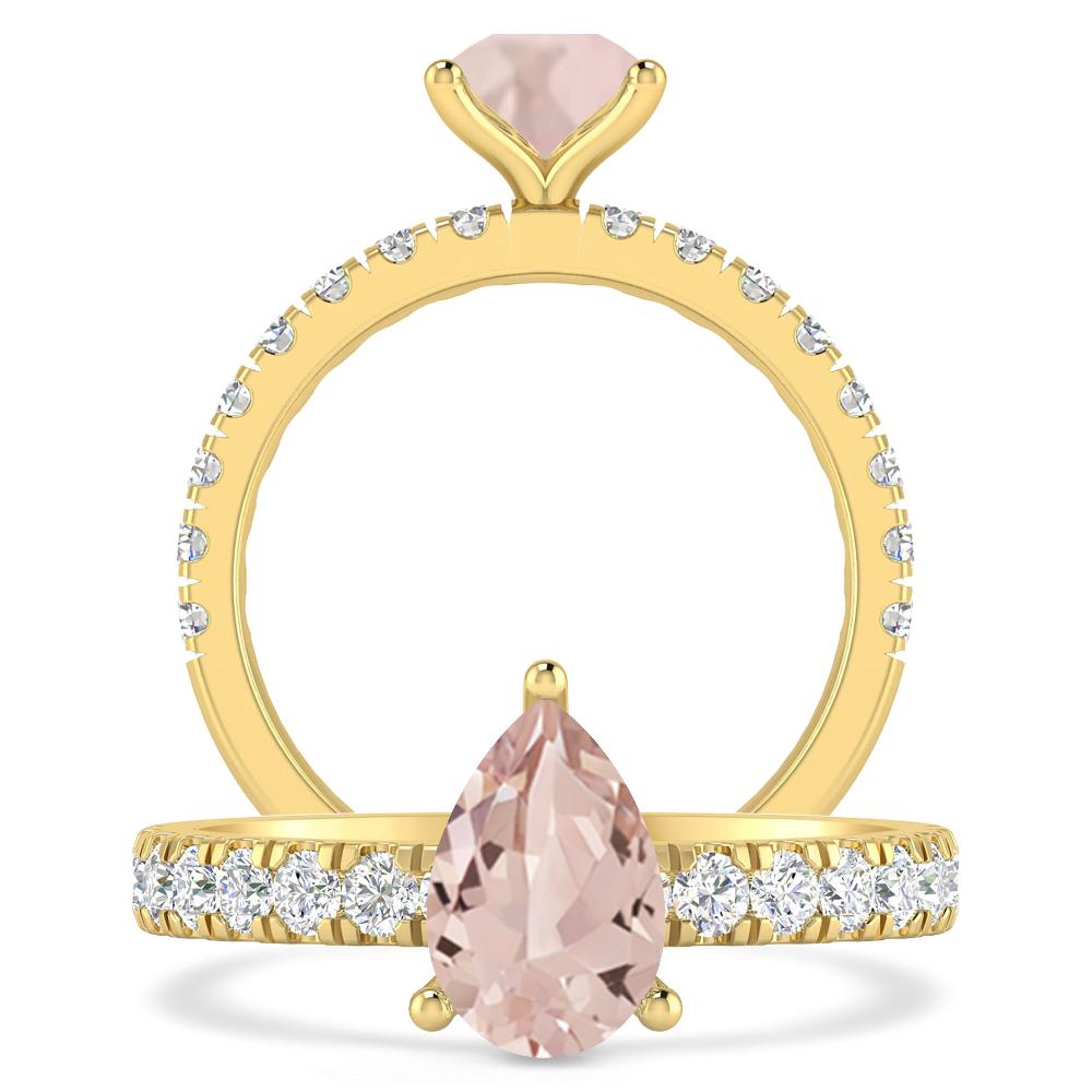 Yellow Gold - Morganite