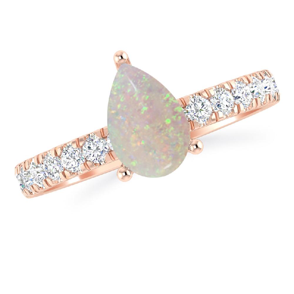 Rose Gold - Opal