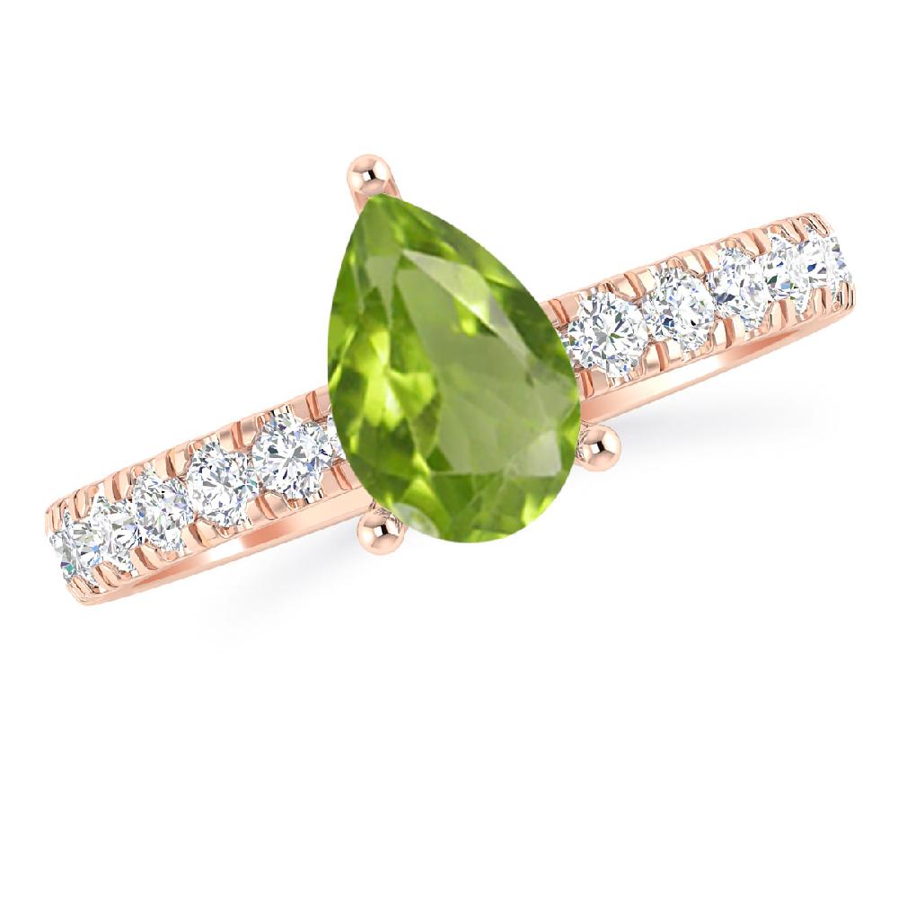 Rose Gold - Peridot
