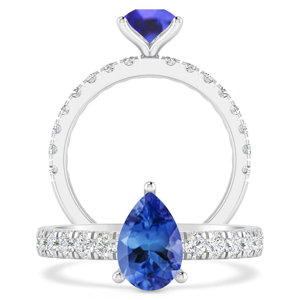 White Gold - Tanzanite