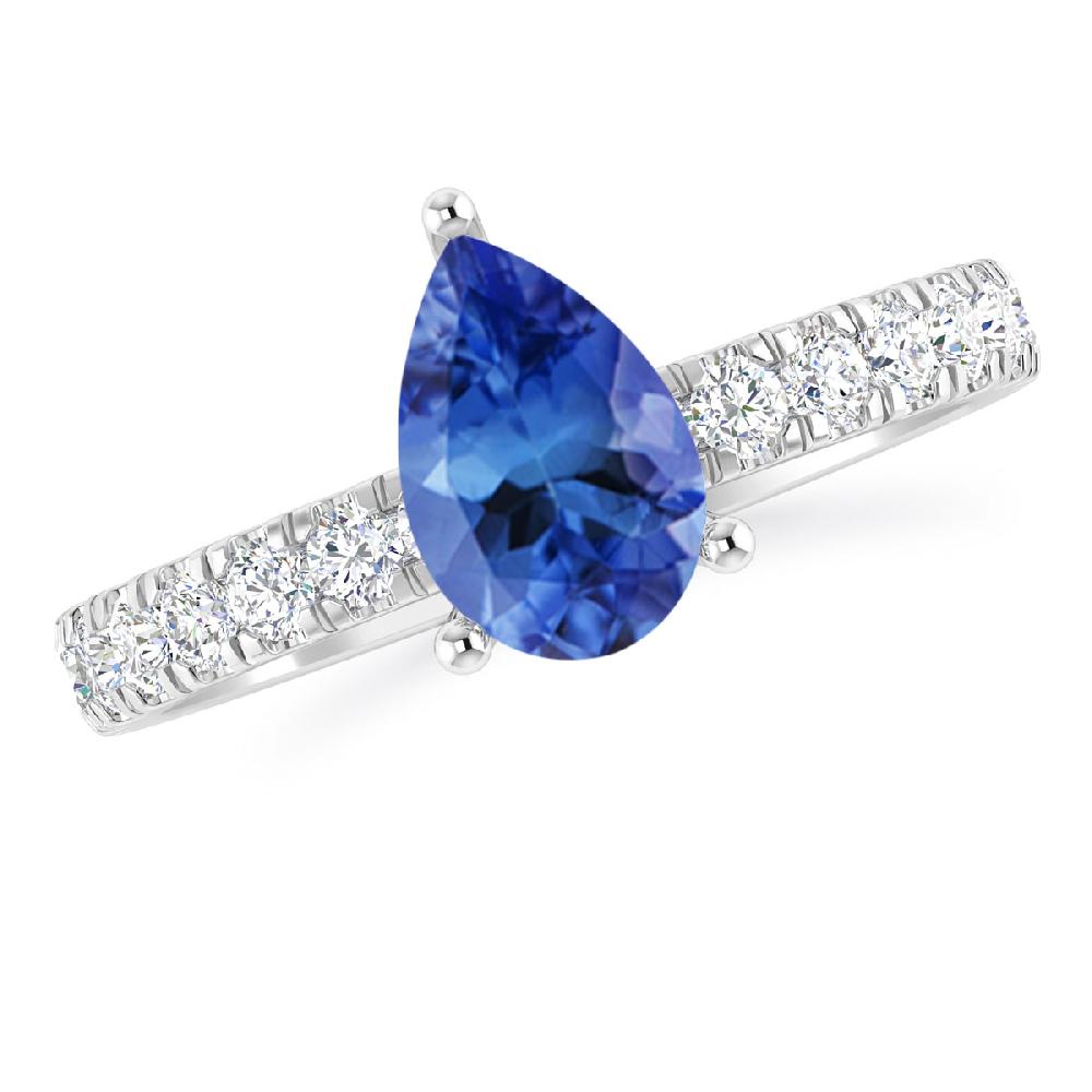 White Gold - Tanzanite