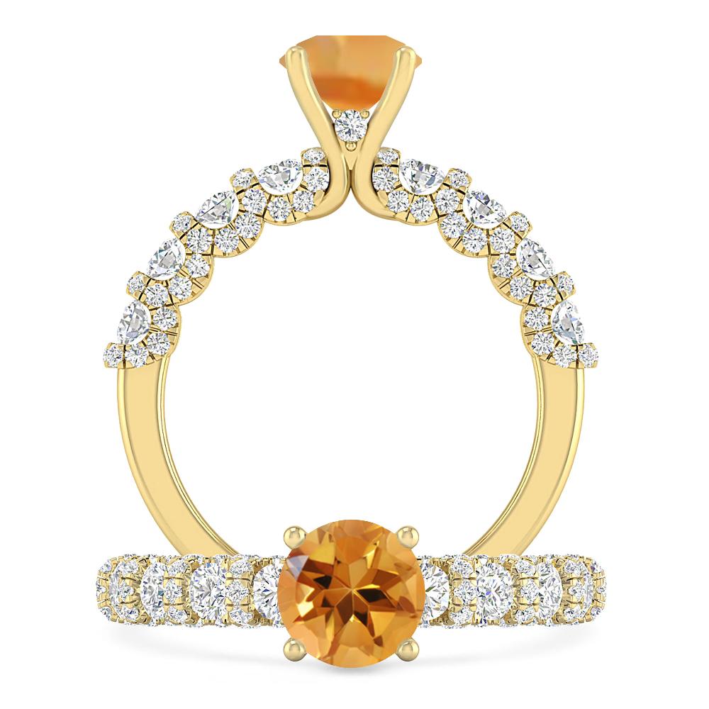 Yellow Gold - Citrine