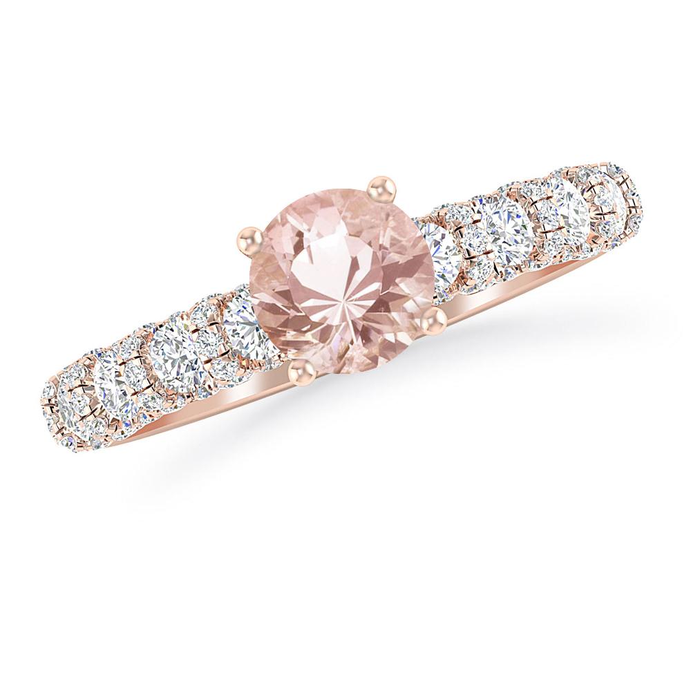Rose Gold - Morganite