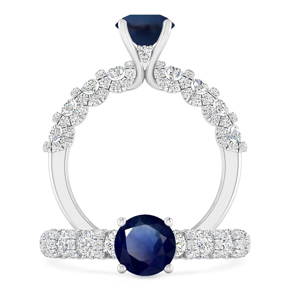 White Gold - Sapphire