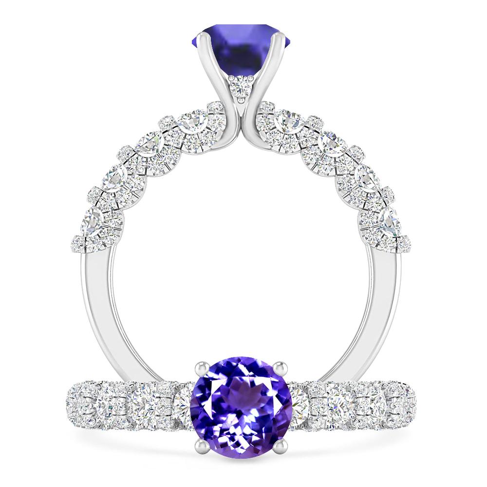 White Gold - Tanzanite