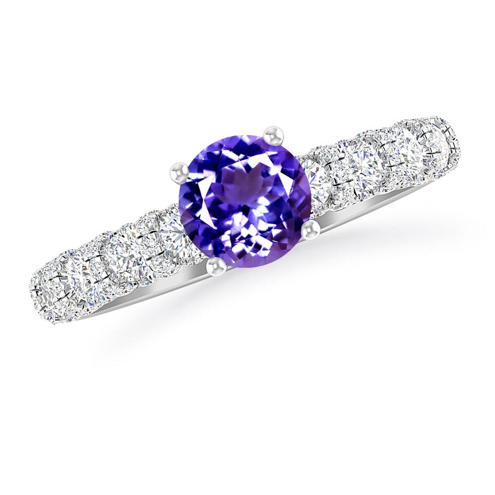 White Gold - Tanzanite